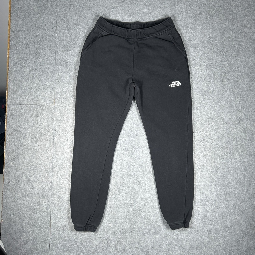 Vintage The North Face Sweatpants Womens Medium(26x27) Black Y2K Joggers Faded